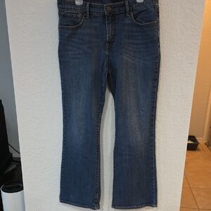 Levi's Women's Dark Blue Flare Jeans